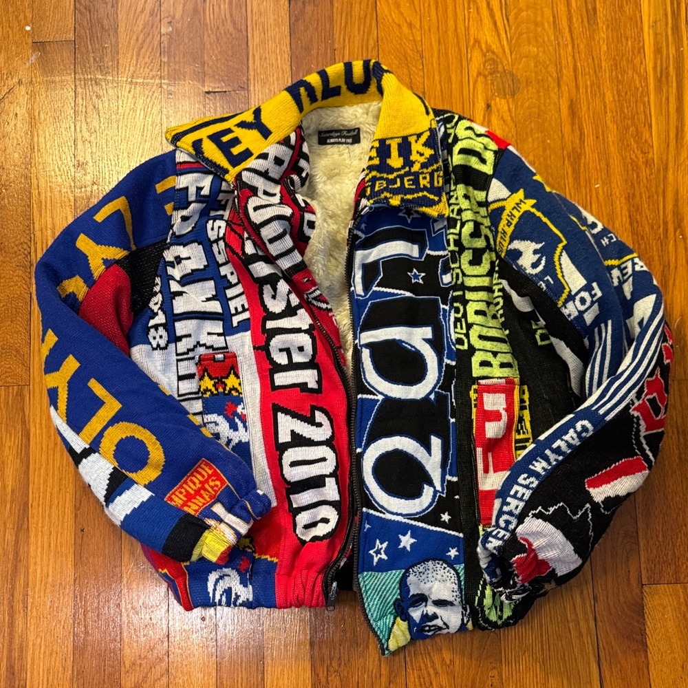 Soccer Scarf Custom Jacket